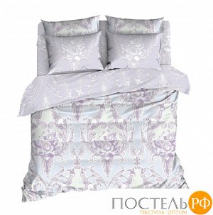 5048/0053 КПБ 1,5сп  Premium MARQUISE "Estelle" lavender сатин н(2) 50*70