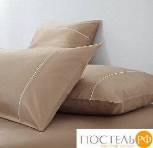 S1704P50-14 Наволочка "Dune" 50*70 кофе с молоком