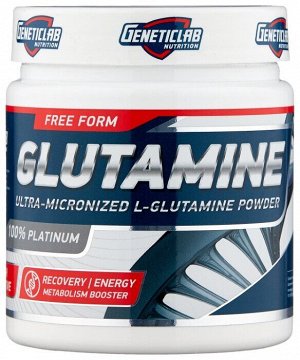 Аминокислота Glutamine Глютамин GeneticLab 300 гр.