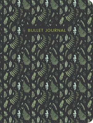 Блокнот в точку: Bullet Journal (листья)