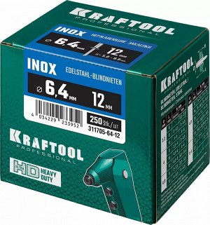 KRAFTOOL Нержавеющие заклепки Inox