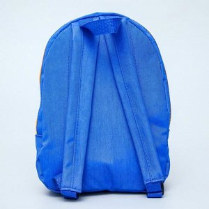 Рюкзак "Человек Паук", 20*13*26, отд на молнии,синий