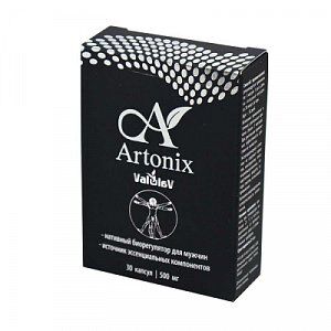 Artonix Биорегулятор   для мужчин.        Источник эссенциальных компонентов                             
Нативная формула рекомендована для здоровых мужчин всех возрастных групп с 18 лет в качестве о