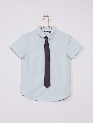 Рубашка Оксфорд и галстук