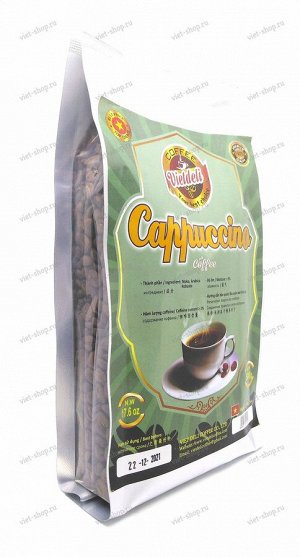 Кофе натуральный жареный в зернах Капучино 500 гр. VietDeli
