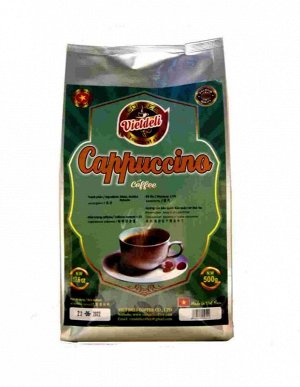 Кофе натуральный жареный в зернах Капучино 500 гр. VietDeli