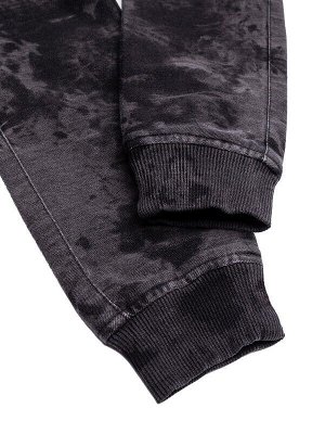 Брюки Трикотажные брюки с поясом на завязках. Благодаря качественному составу, поясу-завязке и резинкам внизу штанин, брюки отлично вписываются в любой гардероб. Дизайн выполнен в необычном крутом при