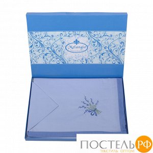 MELANGIO Скатерть+салфетки СЕРЕНА-Мел,(коробка) 140*180, Синий