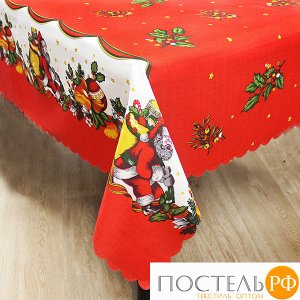 GRAND TEXTIL Скатерть КРИСТМАС-4 НГ 140*180, 100% п/э