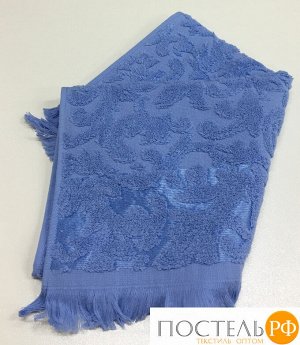 Синий ORIENT 70х130  хлопок М полотенце (1шт) Фиеста