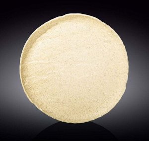 WILMAX SANDSTONE Тарелка круглая 28см, цв.песочный WL-661327/A