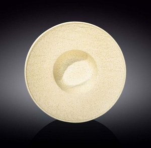 WILMAX SANDSTONE Тарелка круглая, глубокая 24см, цв.песочный WL-661315/A
