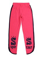 BK1294L Лосины для девочек малиновый