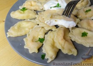 Вареники с Картофелем, Сыром