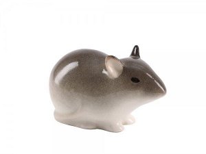 Скульптура Мышь-малютка N1 Палевая