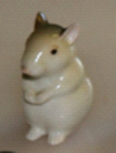 Скульптура Мышь-малютка N2 Бурая