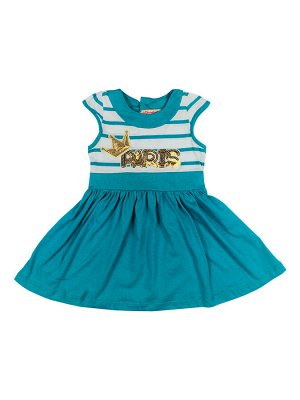 Платье для девочки BK1025P бирюзовый