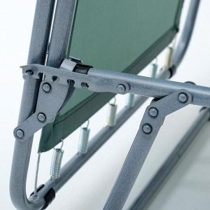 Раскладушка-кресло "СЕЛЛА-1" 196 ? 70,8 ? 33см, максимальная нагрузка 120 кг ткань микс