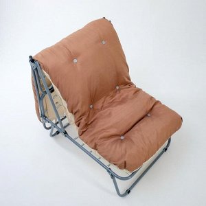 Раскладушка-кресло "СЕЛЛА-2" 196 ? 70,8 ? 40см, максимальная нагрузка 120 кг