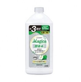Средство для мытья посуды "Charmy Magica+" (концентрированное, аромат зеленых яблок) 570 мл / 15