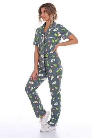 Пижама зелёная "Авокадо"