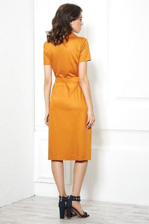 Платье, Пояс / AYZE 1647 оранжевый