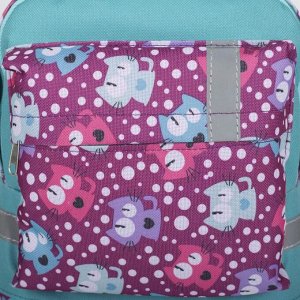 Рюкзак детский, отдел на молнии, наружный карман, цвет фиолетовый