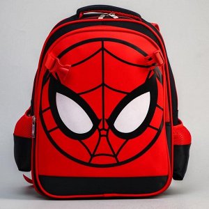 Рюкзак детский, отдел на молнии, наружный карман и сумка на плечо, Человек-Паук