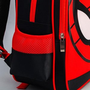 Рюкзак детский, отдел на молнии, наружный карман и сумка на плечо, Человек-Паук