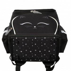 Ранец Стандарт раскладной Calligrata EVA 35х26х15 см, Black Kitty