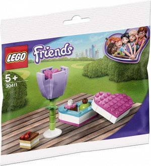 LEGO Friends Цветок и коробка конфет 30411 _стр., 150х150 мм, Пакет