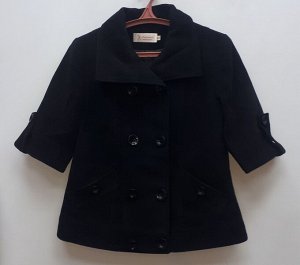 Пальто  женское чёрное