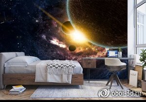 3D Фотообои «Новая галактика»