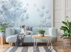 Design Studio 3D 3D Фотообои «Драгоценный хлопок»