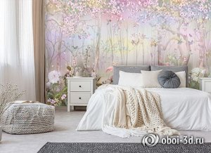 3D Фотообои «Прекрасный сад».