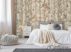 3D Фотообои «Лесная фантазия»