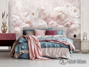 Design Studio 3D 3D Фотообои «Ажурные пионы»