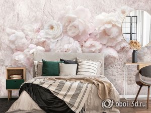 Design Studio 3D 3D Фотообои «Ажурные пионы»