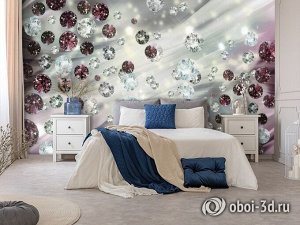 Design Studio 3D 3D Фотообои  «Рубиновый вихрь»