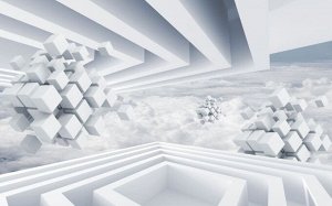 3D Фотообои «Небесная абстракция»