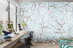 3D Фотообои «Весенняя нежность»