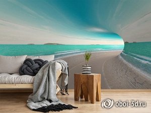 3D Фотообои «Морской тоннель»