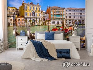 3D Фотообои «Яркий полдень в Венеции»
