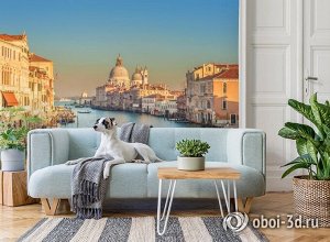 3D Фотообои «Вид на Собор Санта-Мария делла Салюте»