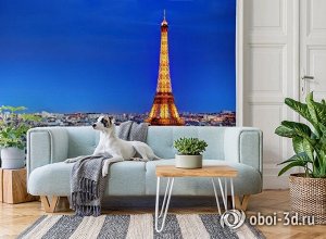 3D Фотообои  «Сказка в Париже»