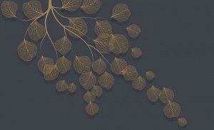 3D Фотообои «Утончённая ветвь»
