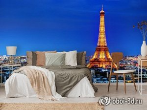 3D Фотообои  «Сказка в Париже»