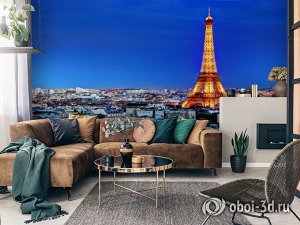 3D Фотообои  «Сказка в Париже»