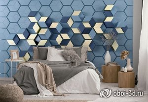 3D Фотообои  «Кубическая реальность»