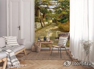 Design Studio 3D 3D Фотообои «Дорожка под виноградной лозой»